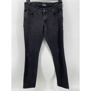 Old Navy The Diva Skinny Jeans Womens 4 Regular Black Faded Low Rise Stretch